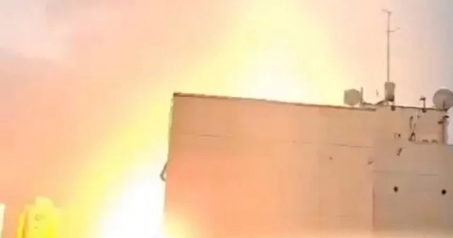 İran füzesinin Birüssebi deki isabet anı görüntülendi: O anlar kameraya böyle yansıdı VİDEO İZLE