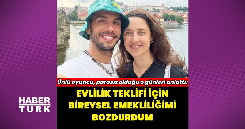 Aras Aydın: Bireysel emekliliğimi bozdurup Melis e yüzük aldım Magazin haberleri