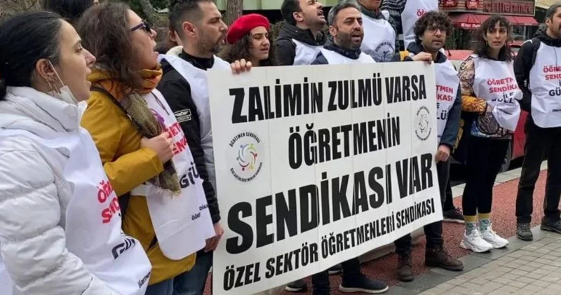Özel sektör öğretmenleri hakları için Ankara ya yürüyecek!