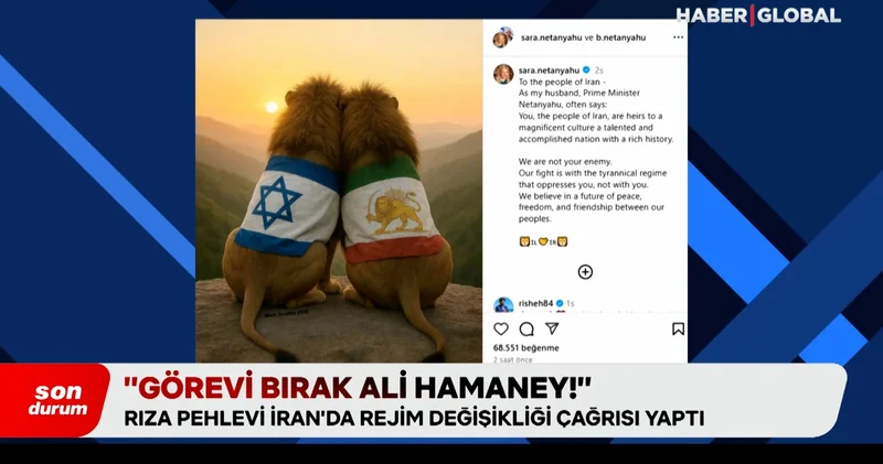 Sara Netanyahu’dan dikkat çeken paylaşım!