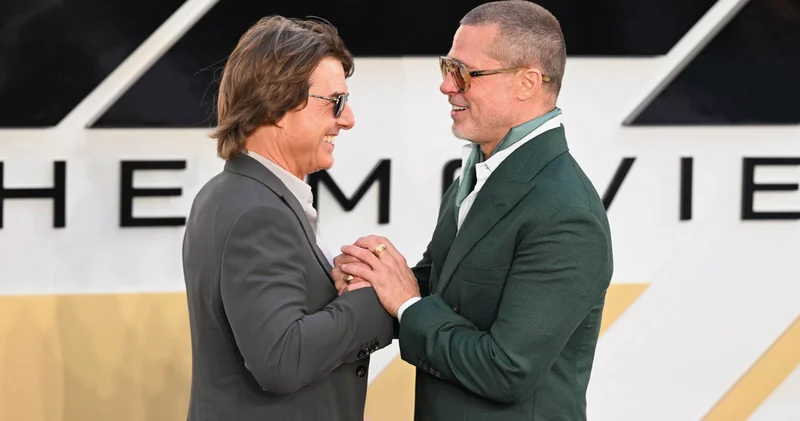 Brad Pitt ve Tom Cruise, Formula 1 in galasında bir araya geldi Magazin haberleri