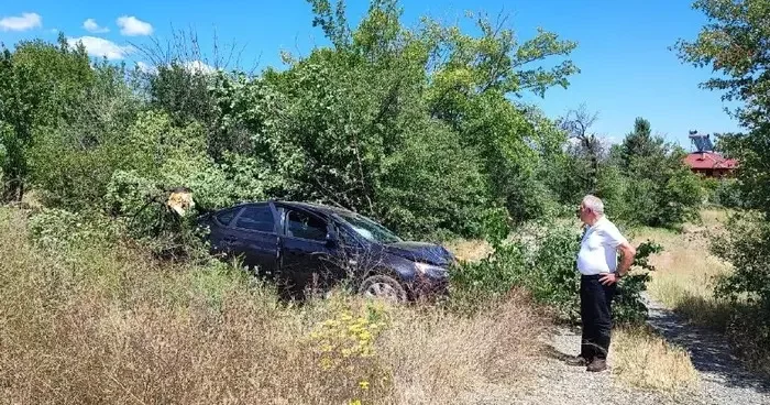Erzincan Kemah karayolunda kaza