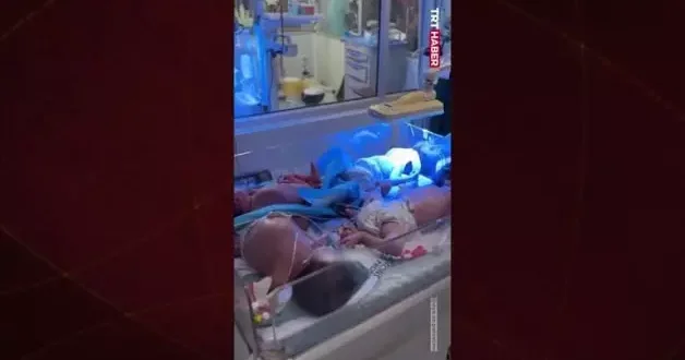 Gazzeli bebekler hayatta kalma savaşı veriyor