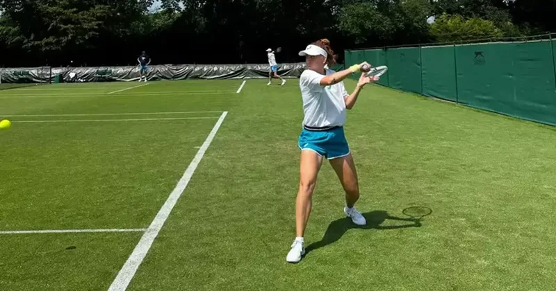 Berfu Cengiz, Wimbledon a veda etti Tenis Haberleri Spor