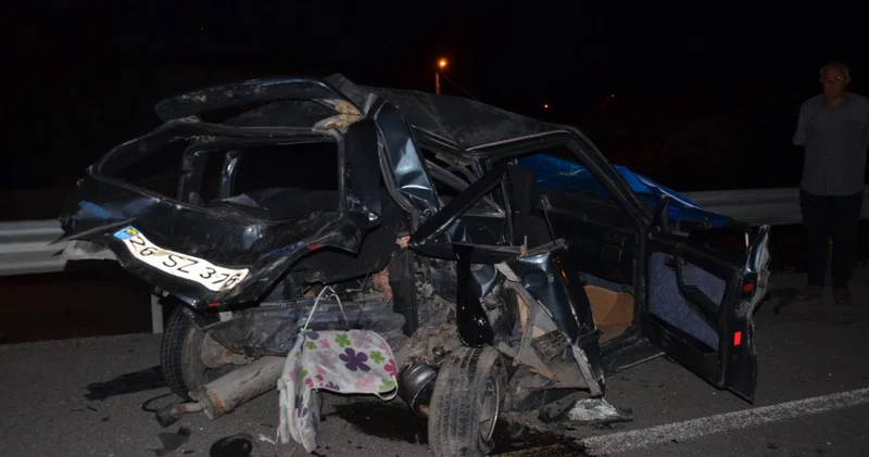 Kütahya’da kavşakta feci kaza: 1 ölü 3 yaralı