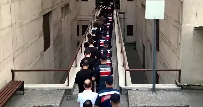 Bursa merkezli 17 ilde suç örgütü operasyonu; 38 tutuklama