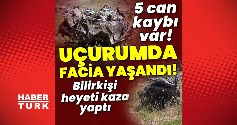 Batman da bilirkişi heyeti kaza yaptı! 4 can kaybı var! Son dakika haberleri Son dakika haberleri