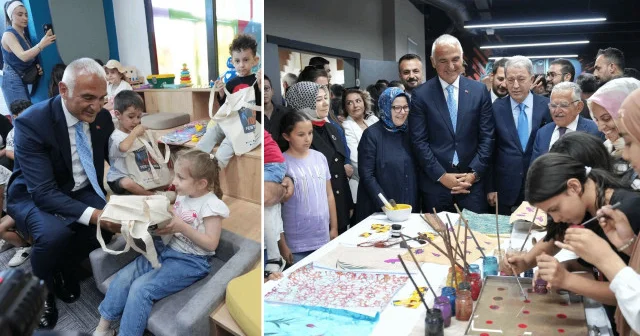 Kültür ve Turizm Bakanı Ersoy Kayseri de kütüphane açılışında konuştu: Bebekler için özel bölümler de var Politika Haberleri