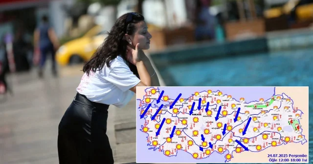 Yaz bitmedi, asıl şimdi başlıyor: Meteoroloji’den 45 derece uyarısı Hayat Haberleri
