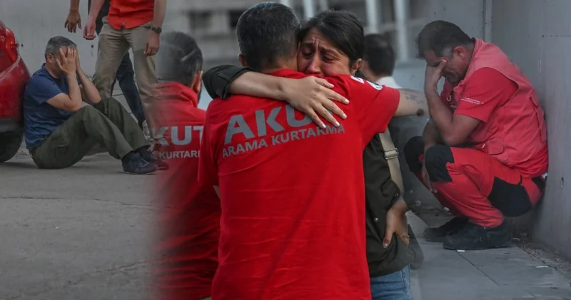 Kelimelerin bittiği an... Yangın şehitlerinin aileleri paramparça oldu