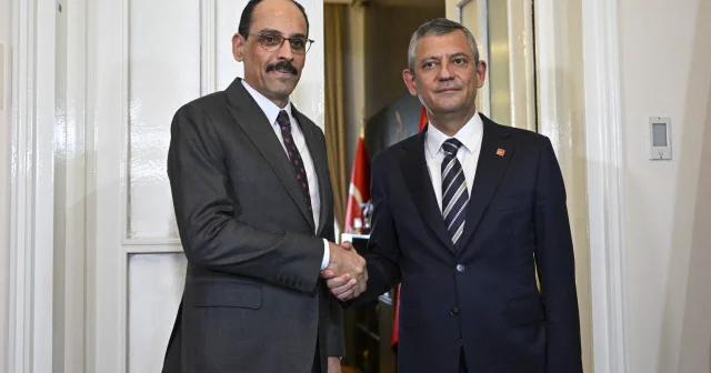 MİT Başkanı Kalın ile CHP lideri Özel TBMM de görüştü Ankara Haberleri
