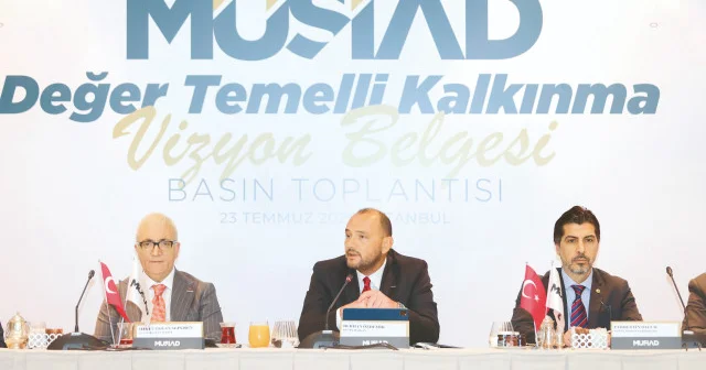 MÜSİAD’dan stratejik 7 alanda kalkınma planı Ekonomi Haberleri