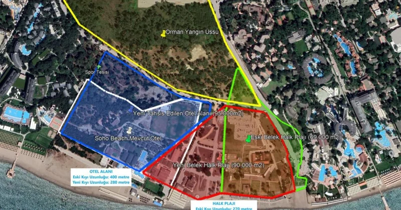 Belek’teki yangın üssü alanıyla ilgili iddialar gerçeği yansıtmıyor