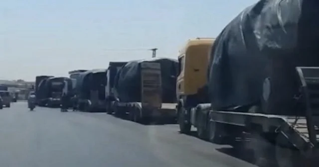 Suriye ordusuna Türk yapımı zırhlı sevkiyatı sürüyor VİDEO İZLE