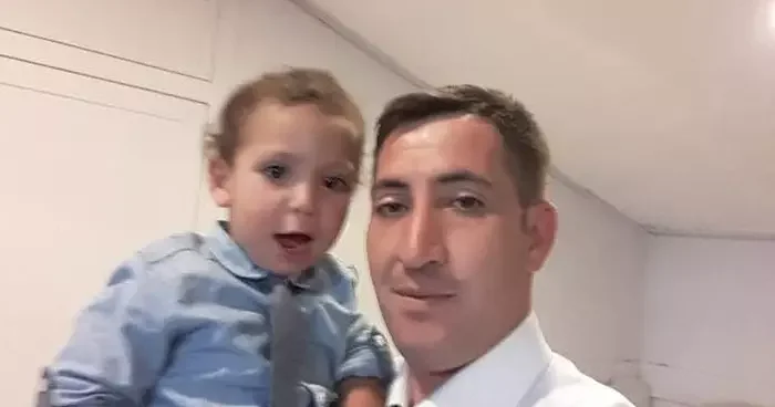 Yangında şehit olan işçinin görüntüleri yürekleri dağladı