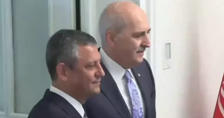 TBMM Başkanı Kurtulmuş, CHP grubunu ziyaret etti