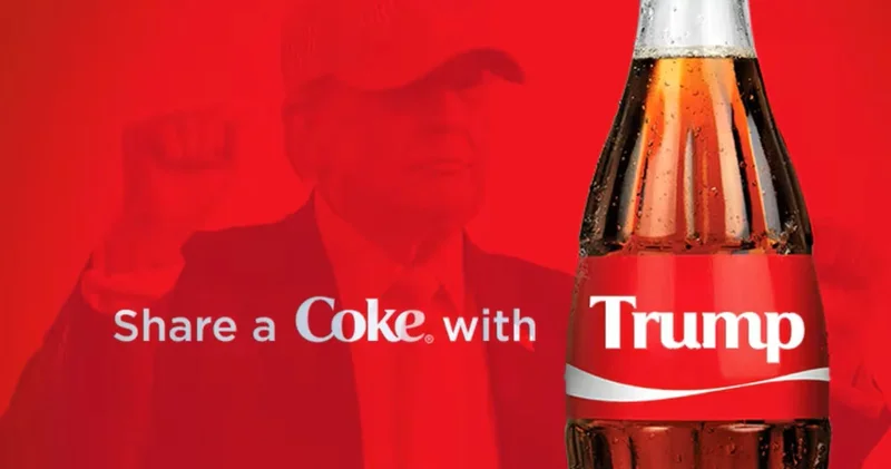 Coca Cola Trump Cola yı duyurdu