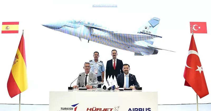 TUSAŞ ile AIRBUS İspanya arasında HÜRJET iş birliği sözleşmesi imzalandı