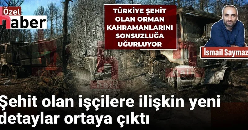 Türkiye yi yasa boğan olayda şehit olan işçilere ilişkin yeni detaylar ortaya çıktı