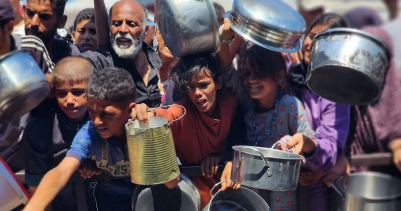 İsrail in açlık silahı! Gazze de açlık krizi büyüyor! Dış Haberler