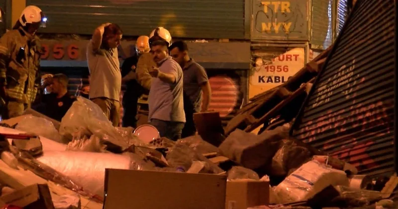 Tüm sokak yerlebir oluyordu! Beyoğlu ndaki patlamadan yeni görüntüler