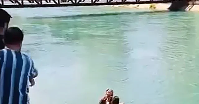 Kanalda boğulma tehlikesi geçiren çocuğu inşaat işçisi kurtardı, benim de bir evladım var dedi Adana Haberleri