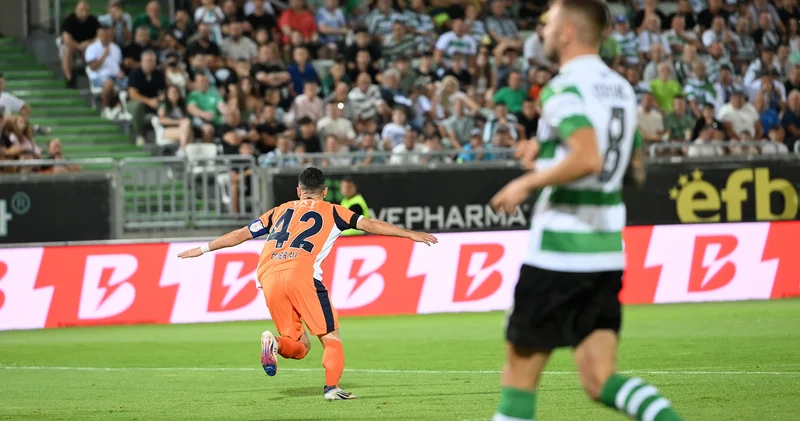 Başakşehir de siftahı Ömer Ali Şahiner yaptı