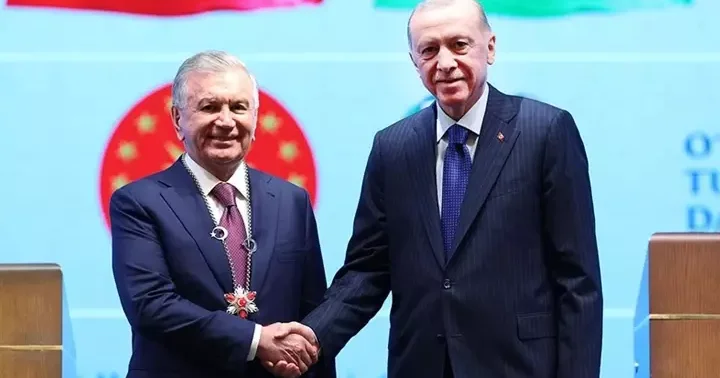 Cumhurbaşkanı Erdoğan, Özbekistan Cumhurbaşkanı Mirziyoyev ile telefonda görüştü