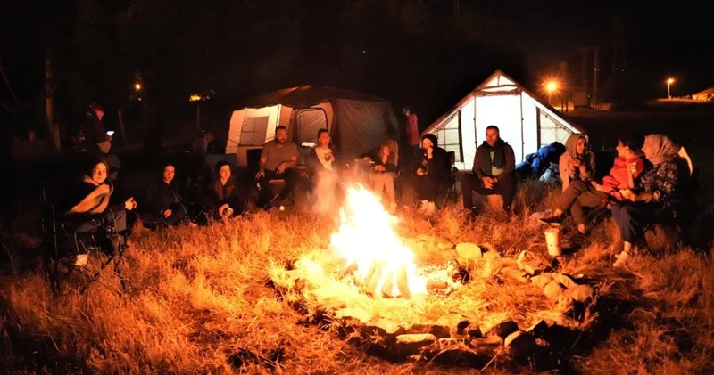 Bir zamanlar terörle anılıyordu şimdi doğaseverlerin kamp alanı oldu