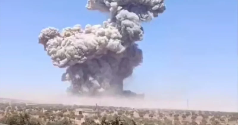 Idlib tedev patlama sonucu siviller öldü Sözcü Gazetesi