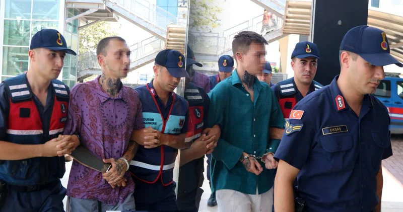 Rusların Antalya daki kavgasında kan döküldü: 2 gözaltı