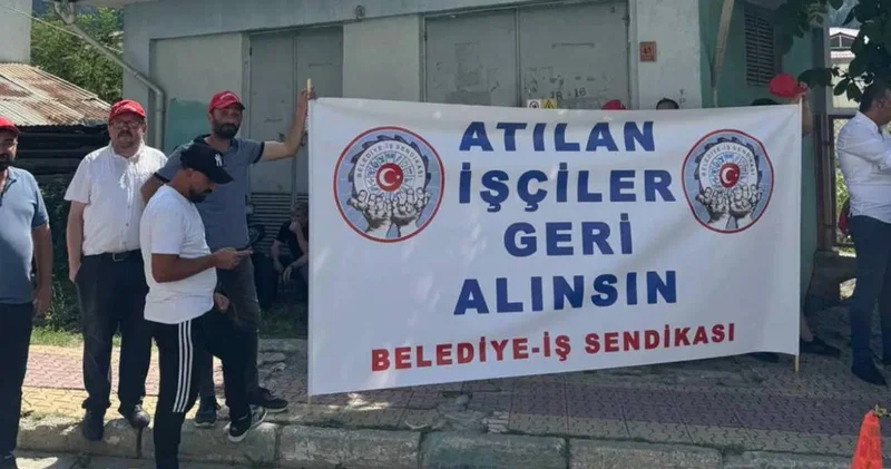 Belediye AKP ye geçince işten çıkarılmışlardı: İşçiler davayı kazandı