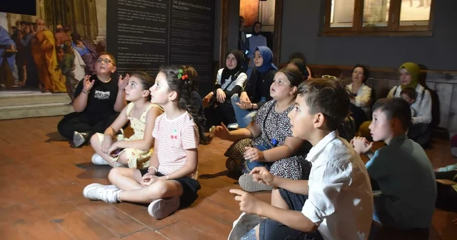 Çocuklar müze ortamında yeteneklerini keşfediyor İzmir Haberleri