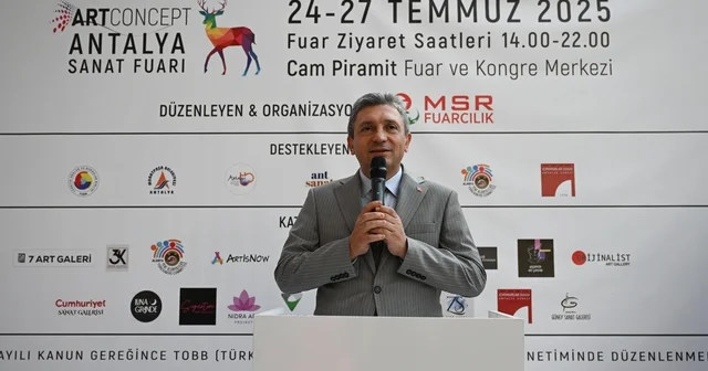 Artconcept Antalya Sanat Fuarı kapılarını açtı Antalya Haberleri