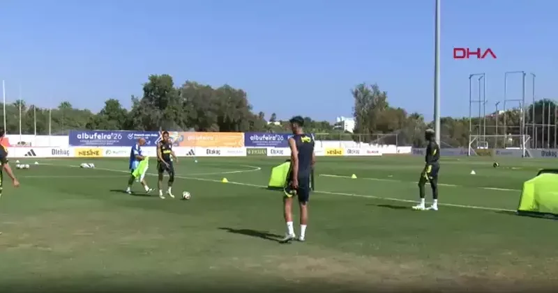 Fenerbahçe, Portekiz kampındaki çalışmalarına devam etti
