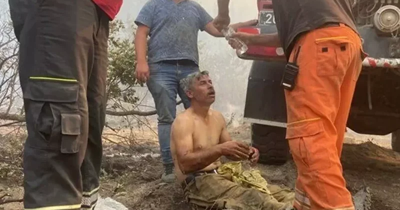 Yanıyorum diye feryat eden orman işçisinden haber var