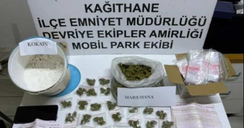 Kağıthane de uyuşturucu satıcısına suçüstü Sözcü Gazetesi