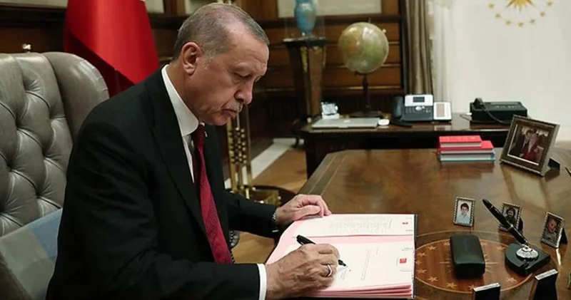 Cumhurbaşkanı Erdoğan imzaladı! Bazı isimler görevden alındı