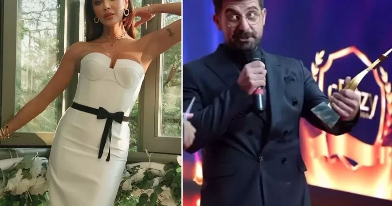Ödül gecesinde ortalık karıştı! Lokman İn, Özge Ulusoy u dolandırıcılıkla suçladı!
