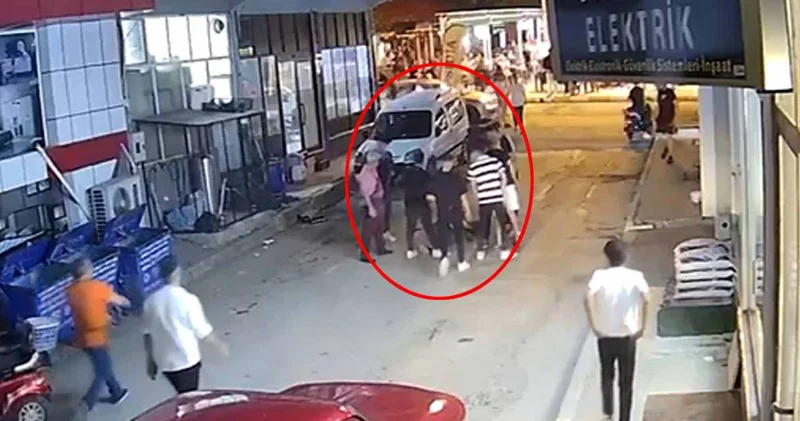 Alacak verecek kavgasında tekme ve yumruklar konuştu
