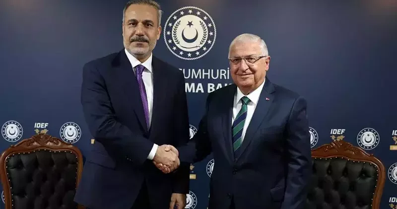 Dışişleri Bakanı Fidan ve Milli Savunma Bakanı Güler baş başa görüştü
