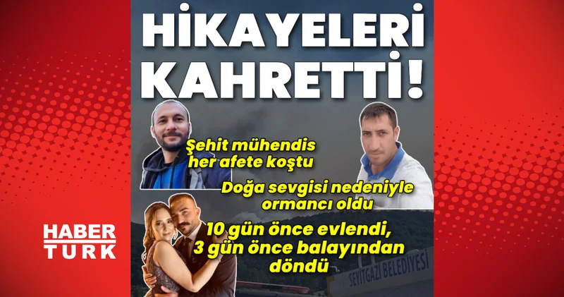 Hikayeleri ortaya çıkmaya başladı! 10 gün önce evlendi, 3 gün önce balayından döndü! Son dakika haberleri