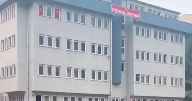 Trabzon daki muhtarlık binası sosyal medyanın diline düştü Sözcü Gazetesi
