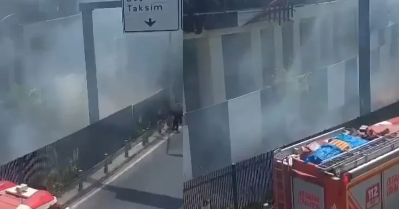 Shakhtar Donetsk maçı öncesi Beşiktaş Stadyumu nda yangın çıktı