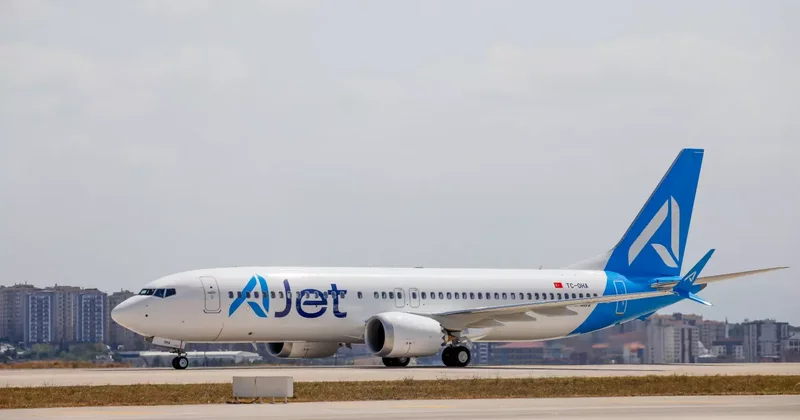 AJet 2 haftada 3 yeni Boeing 737 8 MAX uçağını filosuna kattı