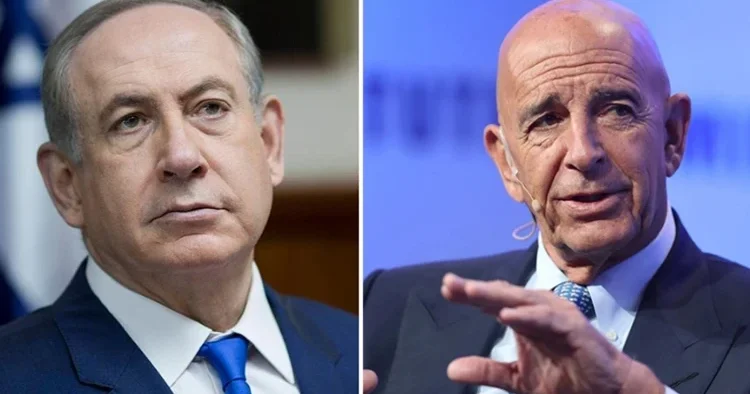 Barrack İsrail e gitti: Netanyahu ile Suriye ve Lübnan görüşmesi