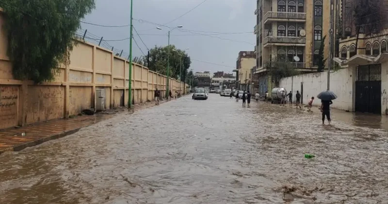Yemen de sel bilançosu! 5 i çocuk 7 ölü!