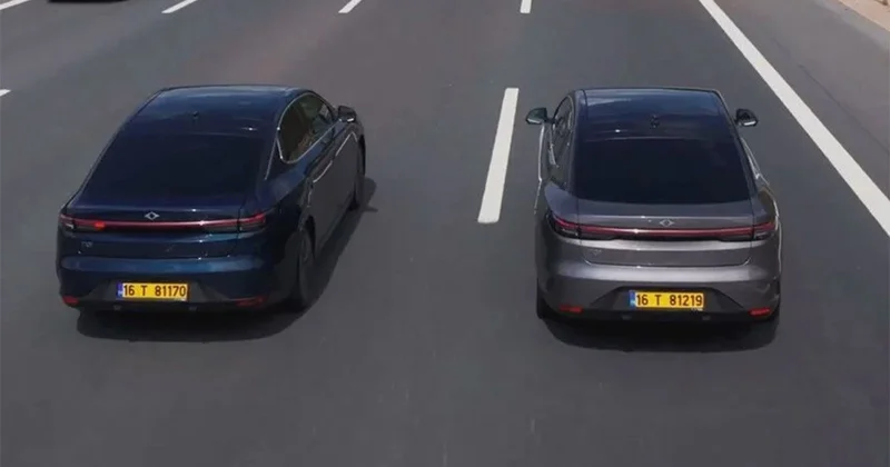 Togg sedan modeline iki yeni renk ekledi