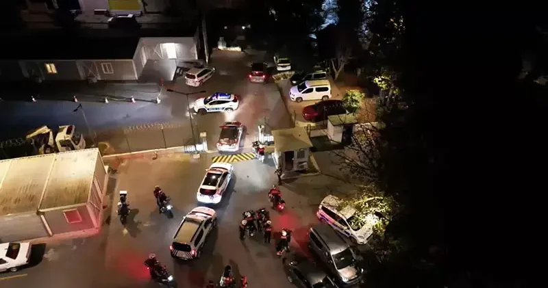 Sarıyer de polisten sokaklarda şok denetim