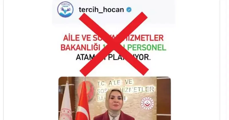 Aile ve Sosyal Hizmetler Bakanlığı’ndan 10 bin personel ataması iddialarına yalanlama